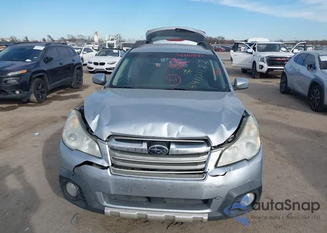 2013 Subaru Outback 3.6R Limited from USA, damaged, VIN 4S4BRDJC9D2207619